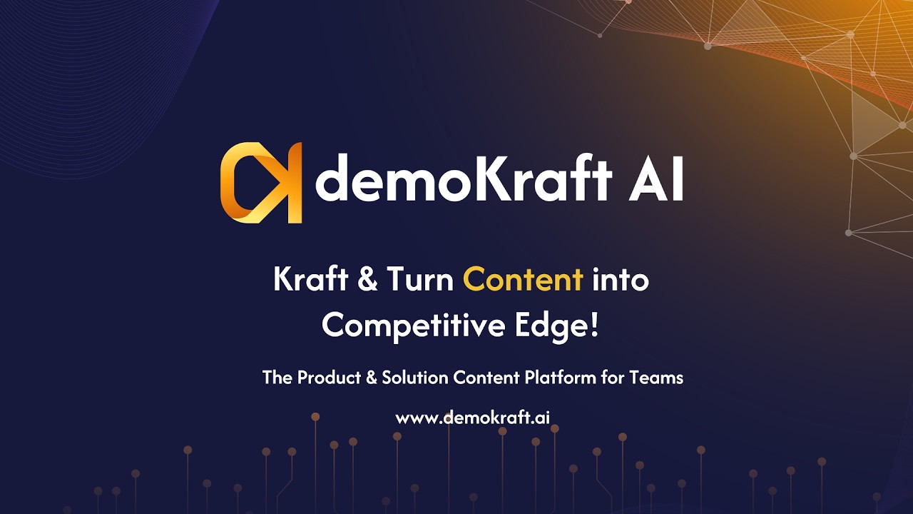 Demokraft AI demo video Demokraft AI demo video