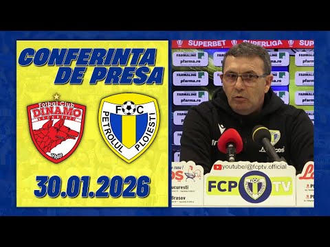 CONFERINTA DE PRESA PRE- MECI | DINAMO - PETROLUL