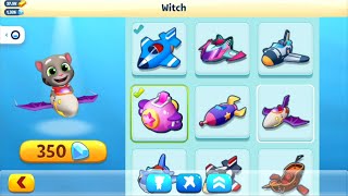 Talking Tom Gold Run 2026 Beta Version - Gymnast Angela vs Witch Plane - Full Screen