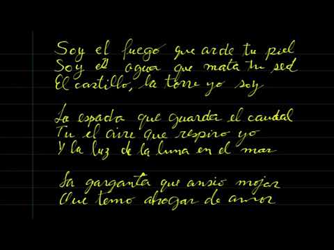 Soy el fuego que arde tu piel