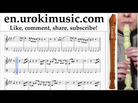 How to Play Recorder (G.) P!nk - What About Us Tabs Part#2 um-i-rn352