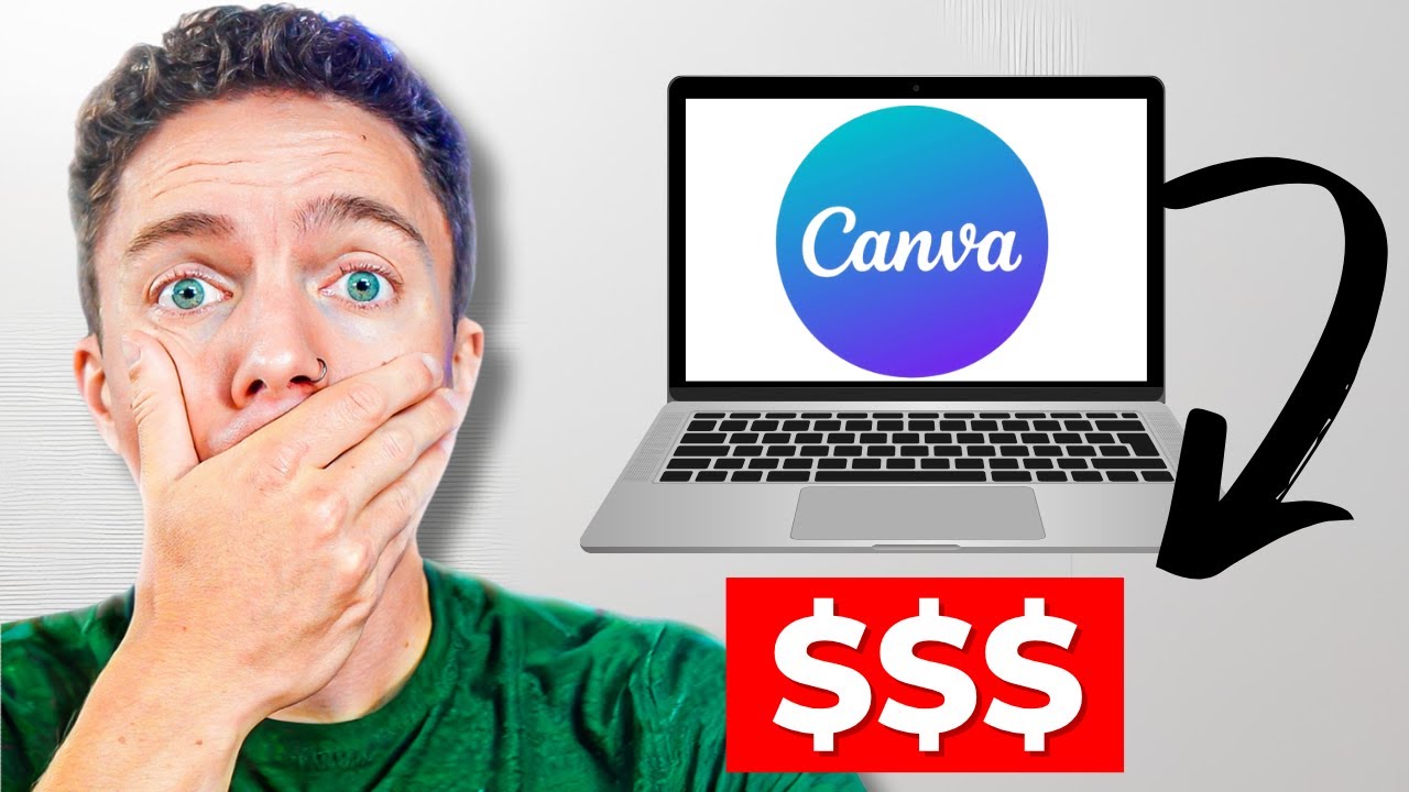 GENIUS Way To Start a Side Hustle Using ONLY Canva (Step by Step)