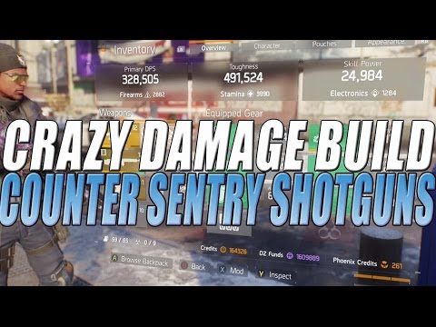 The Division - Counter Sentry Shotgunners PvP DPS Build Guide
