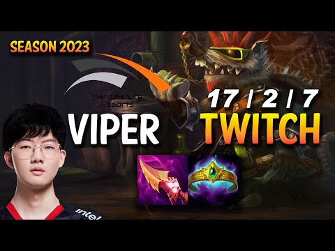 HLE Viper TWITCH vs LULU Supp - KR Ranked