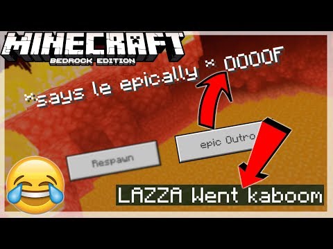 HILARIOUS Death Messages For Minecraft PE 1.12.1