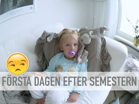 VLOGGVECKA #1 - Första dagen efter semestern