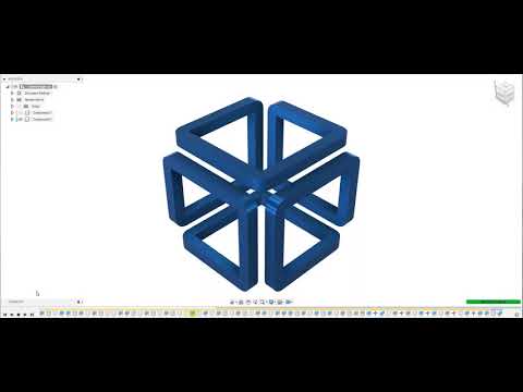 Complex Design 1 | Fusion360 | 3D | 3D Model