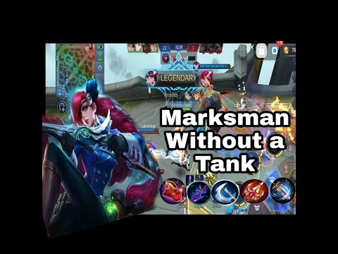 MARKSMAN WITHOUT A TANK GAMEPLAY ||  LESLY BEST BUILDS
