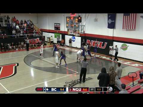 Daniel Burchette Game-Winning Layup - NGU Men's Basketball 2017-18