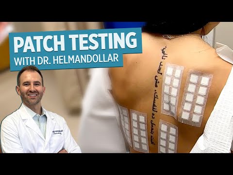 Patch Testing with w/ Dermatologist Dr. Kenneth Helmandollar