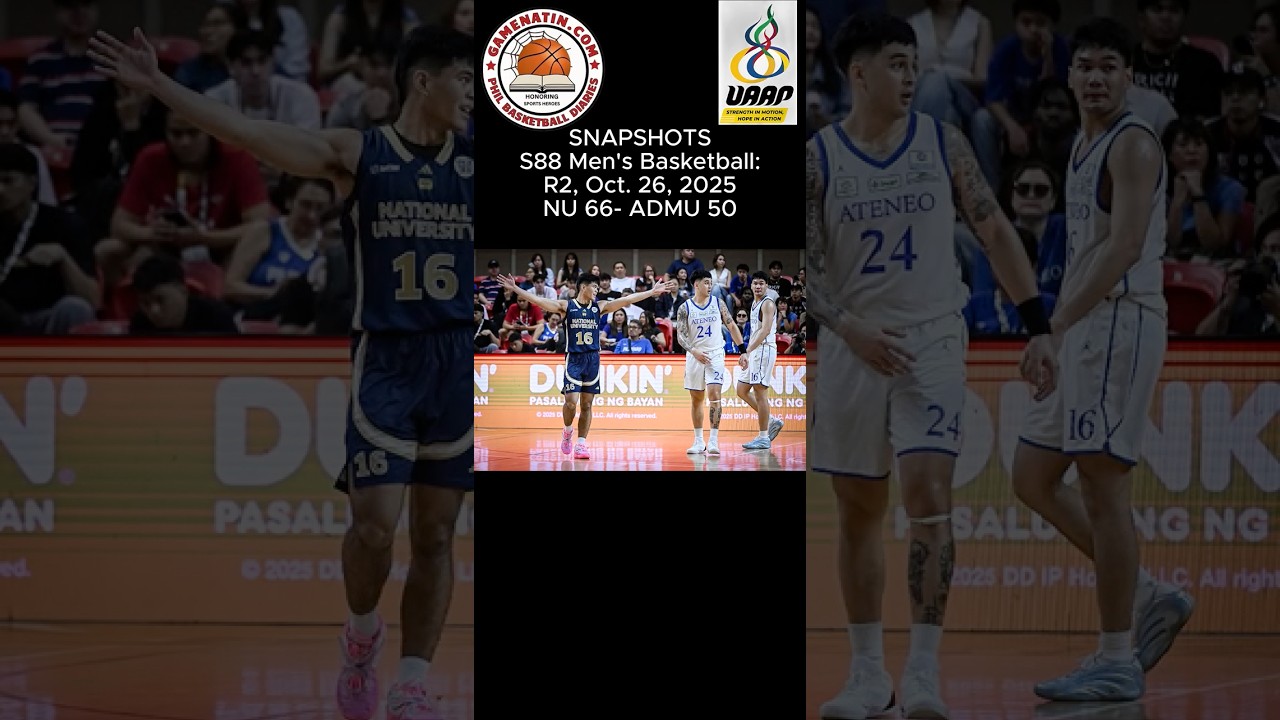 Snapshots: Men's Basketball - NU 66 - Ateneo 50