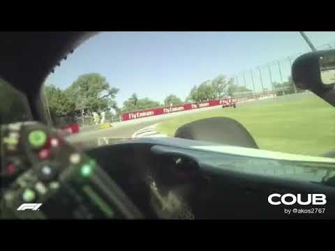 2018 Roman Grosjean Canadian Grand Prix Driver's eye