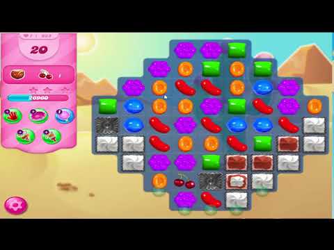 Candy Crush Saga Level 685 Solution