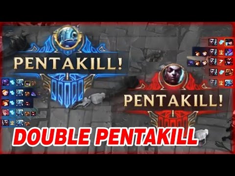 LoL Best Moments 9   DOUBLE PENTAKILL   League of   1080P 60FPS