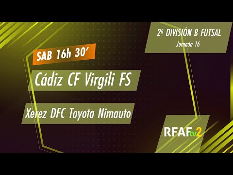 Fútbol Sala: Cádiz CF Virgili FS vs Xerez DFC Toyota Nimauto