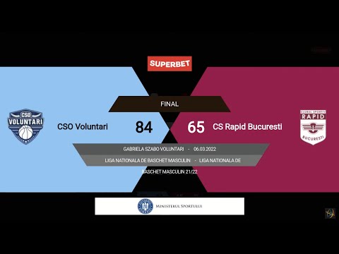LNBM 2021-2022: CSO Voluntari - Rapid București