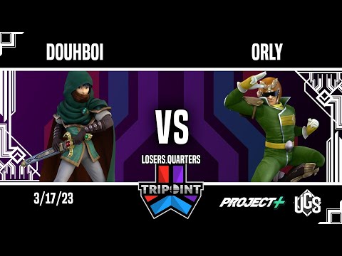Tripoint Smash 183 - Losers Quarters - Douhboi(Marth) Vs. ORLY(Captain Falcon)