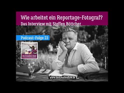 Podcast "Der kreative Flow" von Roberta Bergmann: Wie arbeitet ein Reportage-Fotograf?