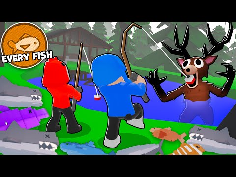 Catching EVERY FISH In 99 Nights in the Forest🔦