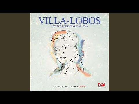 Five Preludes for Guitar, W419