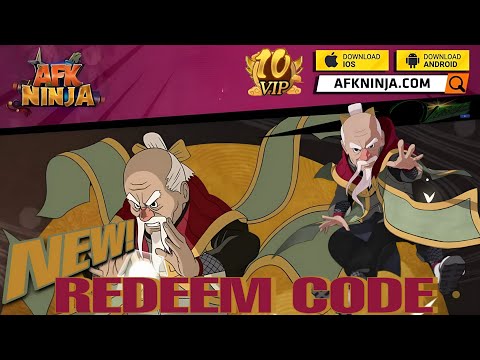 AFK Ninja - New Redeem Code 🎁 #40 How to finish beginner tutorial for Newbie/ Free VIP10🔥android/iOS