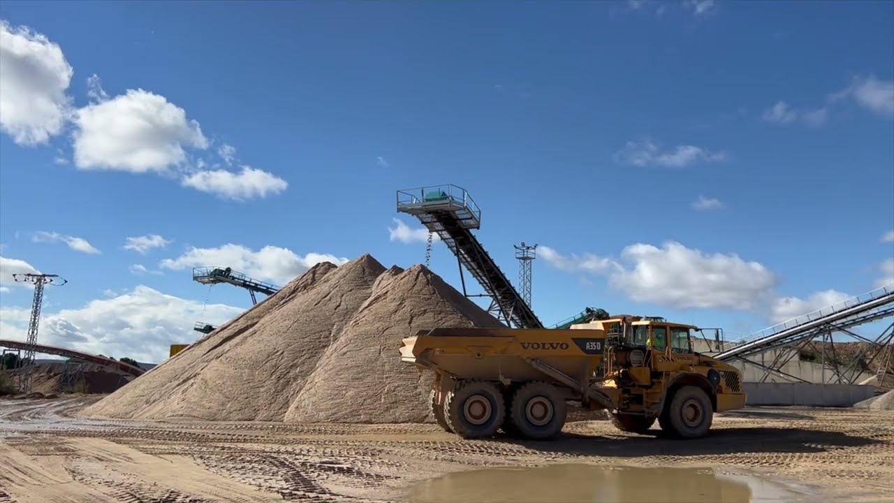 Planta de Lavado y Clasificado de Áridos, con doble arena en una sola máquina