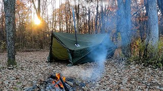 Hot Tent Camping in Freezing Temperatures - OneTigris Tegimen Tent