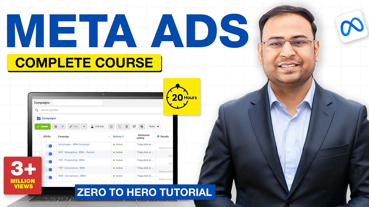 Full Facebook Ads Course and Tutorial in Hindi | Meta Ads Course 2025 | Umar Tazkeer