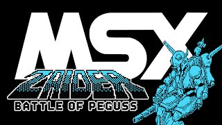 Zaider - Battle of peguss MSX 60 Hz