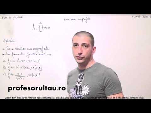 22   cls12   Arii si volume   aria unei suprafete   aplicatii - profesorultau.ro