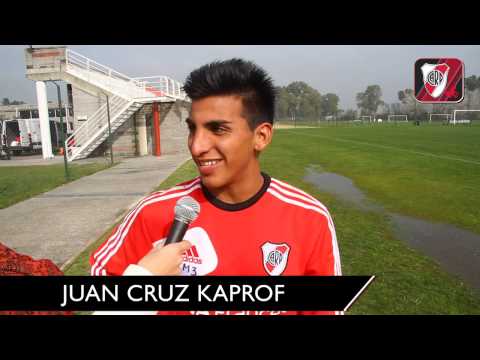 Juan Cruz Kaprof "Es un sueño que estoy concretando"