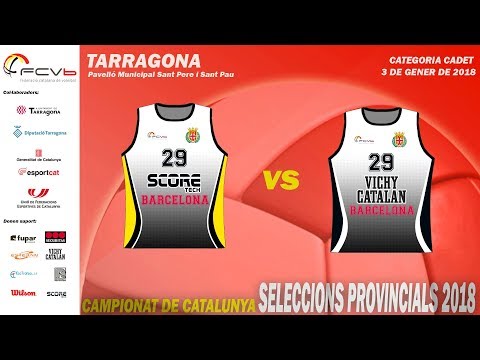 CCSSPP 2018 classificació 3r i 4t BCN 2 Score - BCN1 Vichy Catalan