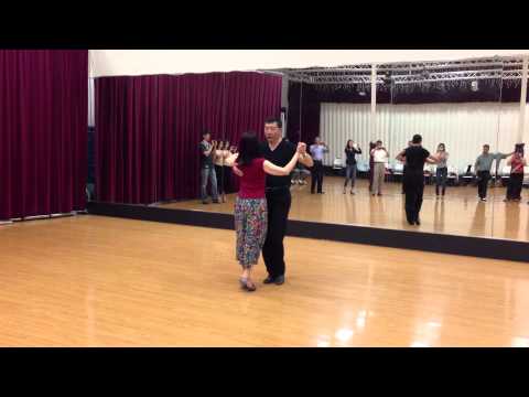 Chinese Tango Dance lesson 2 by Andy and Virginia