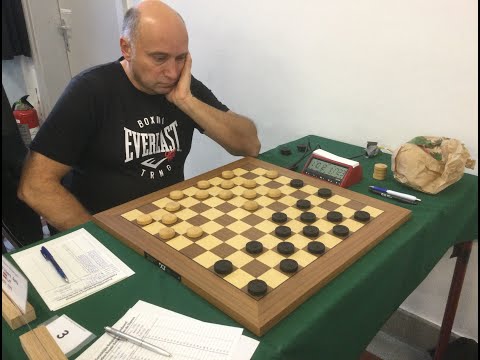 Yuriy Anikeev-Guntis Valneris.European Draughts Championship