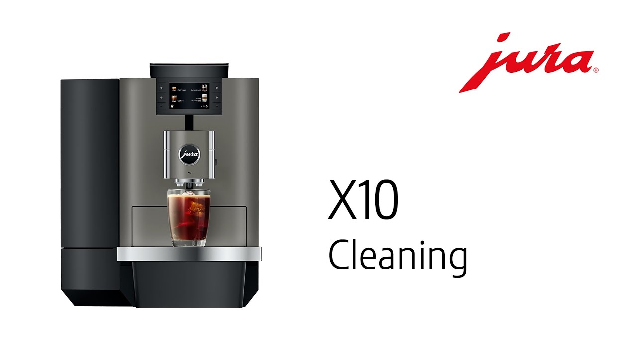 Jura X10 - Cleaning (from Jura)