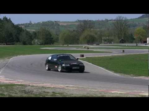 Maciej Piwnik Honda CRX - SuperOES IV Runda Tor Kielce 28-04-2012