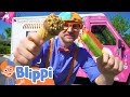 Blippi Explores An Ice Cream Truck Educational Videos For Kids Blippi And Meekah Kids TV