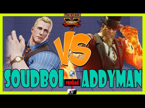 SFV Champion Edition 🌟 RSN | SoundBoi (cody) VS (G) addyman 🌟 Street Fighter V 🌟