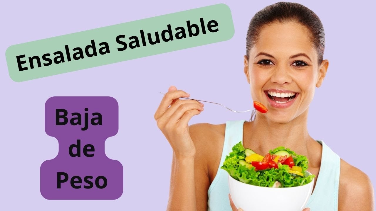 How to Prepare Healthy Salads to Lose Weight Step by Step in an Easy ...