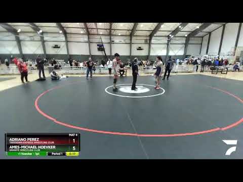 138 Lbs 1st Place Match - Adriano Perez, Takedown Express Wrestling Club Vs Ames-Michael Hoevker,