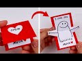 DIY Pop Up Love Card Tutorial Cute And Easy Handmade Surprise ️