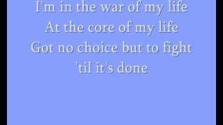 John Mayer  War Of My Life Lyrics