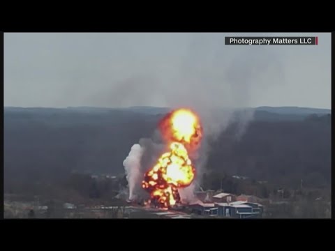 EPA visits Ohio toxic train derailment site as residents voice anger