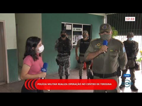 Polícia realiza operação na Praça da Bandeira contra vendas ilegais de celulares 22 01 2021