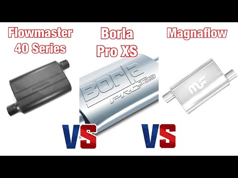 Flowmaster vs Borla vs Magnaflow on SBC