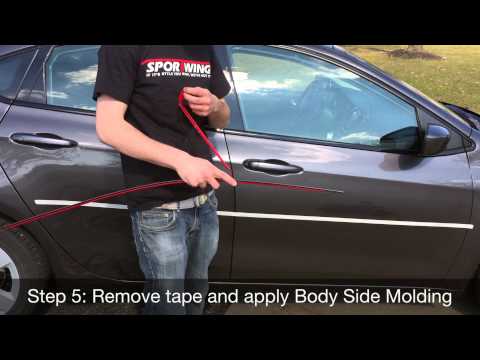 Body Side Molding Installation Video