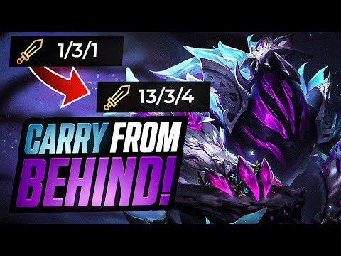 How To CARRY AS Rek'sai After Terrible Early Game