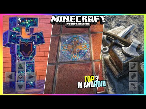 INSANE 🔥 TOP 3 RTX TEXTURE AND SHADER FOR MINECRAFT PE IN 1GB RAM ANDROID || MCPE