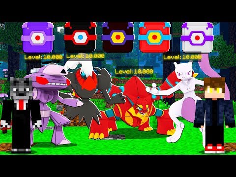 UPE OS PIORES POKEMONS LENDARIOS PRO LEVEL 10.000 E GANHE - MINECRAFT PIXELMON MOD