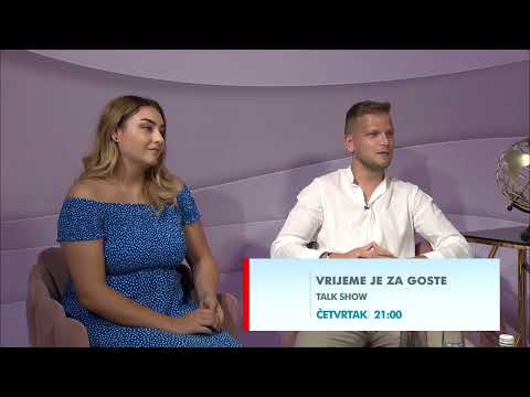 RTV HB | Najava: Vrijeme je za goste - Josip Ivanković i Ana Marija Ćavarušić